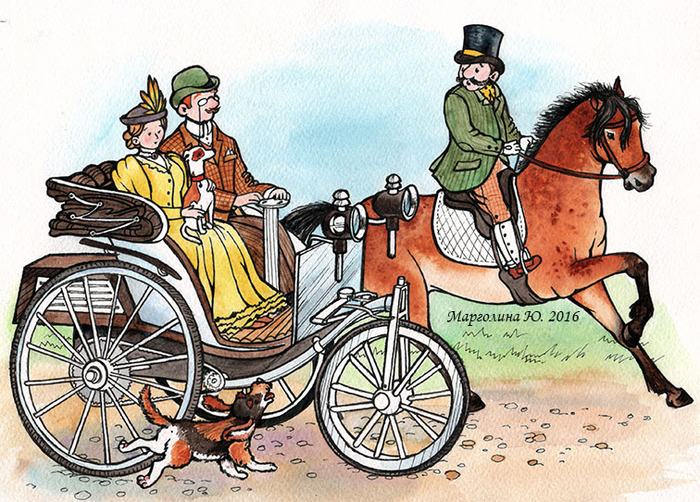 Для книги Елены Ожич "История колеса"