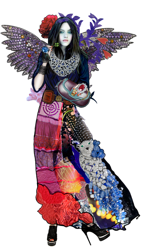 for Glamour Spain, portrait of Kristen Stewart