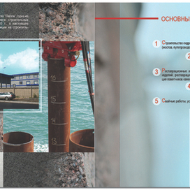 Информационный буклет с использованием инфографики