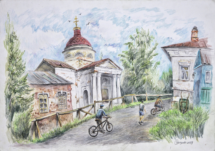 Летний день в Кириллове 