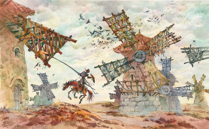 ДОН КИХОТ Изд-во "Махаон", Серия "мировая классика для детей" 