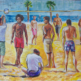 Пляж: воллейбол