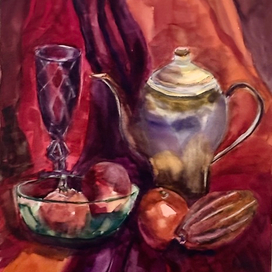 Натюрморт фруктами