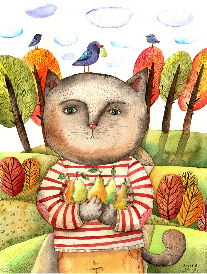 Объемся груш