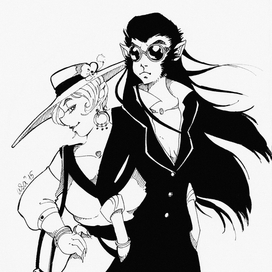 Wukong-chan and Bajie-chan 1