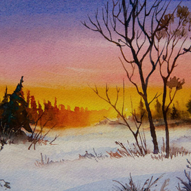 Зимний пейзаж