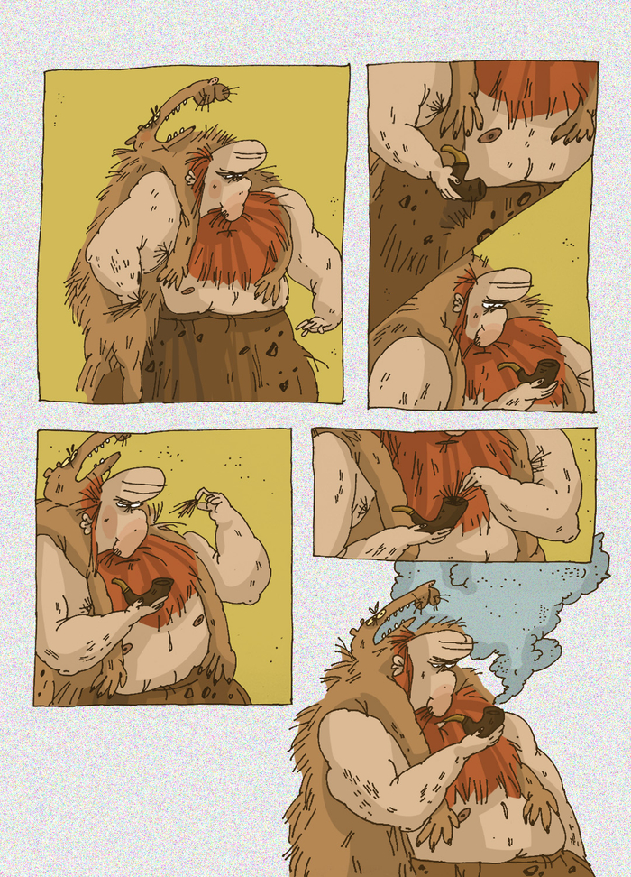 Комикс "Мое доисторическое ппрошлое"