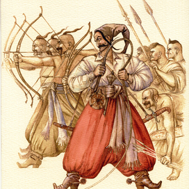 Иван Котляревский."Энеида" иллюстрация