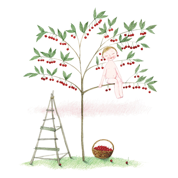 Иллюстрация к поэтическому сборнику Кристины Россетти "Sing song"