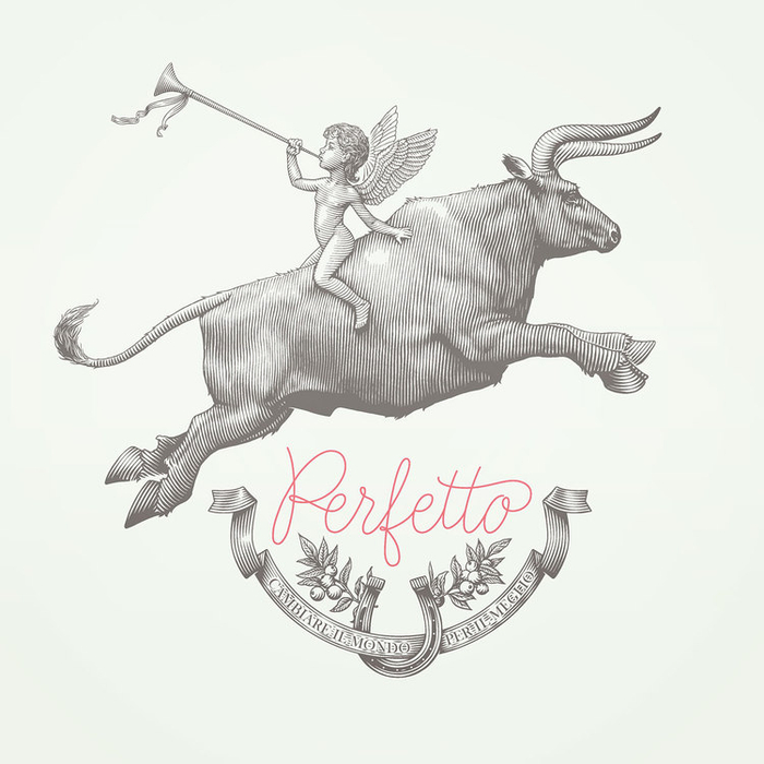 Геральдика для рекламного агентства "Perfetto"