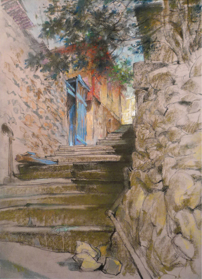 Калитка Веры Ефимовны. Гурзуф. 2010