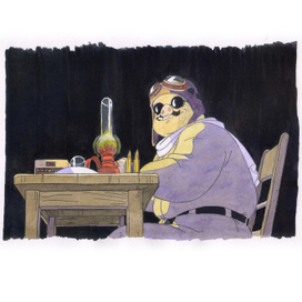 Порко Россо. Персонаж одноимённого аниме.