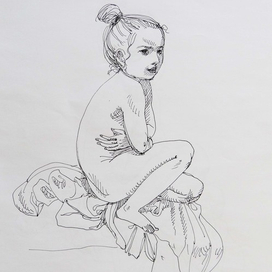 "Маленькая купальщица"