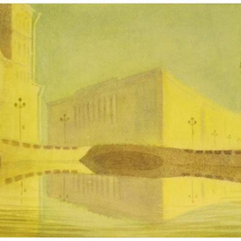 Мойка в утреннем тумане