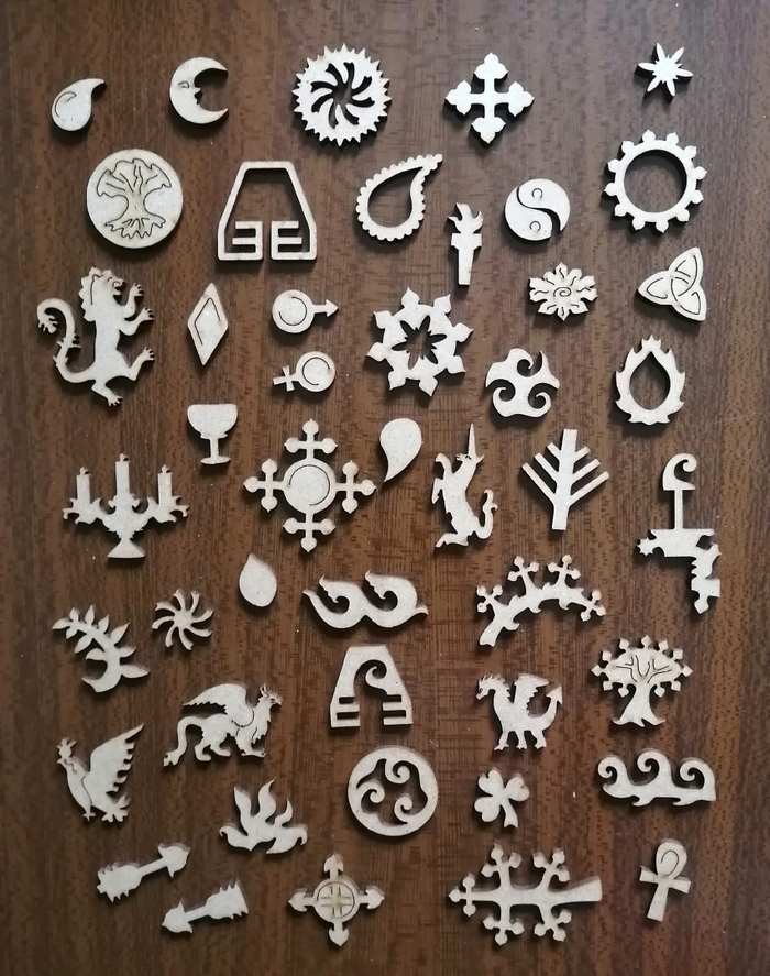 детали деревянного пазла