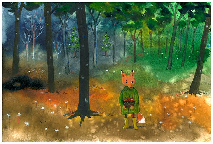 лесные яблоки