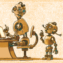 Искусственный интеллект, иллюстрация