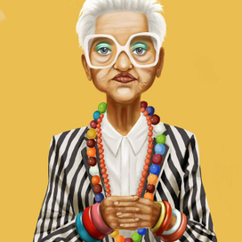 Экстравагантная бабуля 