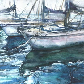 Яхты в море