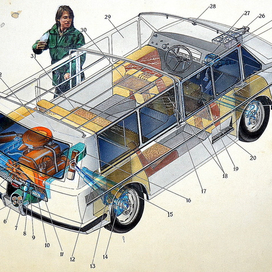 Самодельный автомобиль.