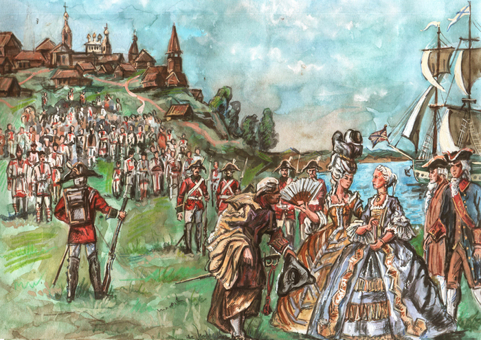 Торжественный приём в провинции