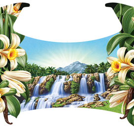 Иллюстрация для лимонада ТМ "Напитки из Черноголовки". Крем-сода.