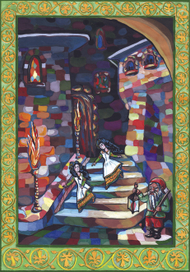 Иллюстрация к сказке "Дети колдуна"