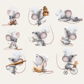 Разработка персонажа "Поваренок"