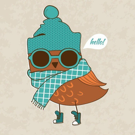 Модная сова Сьюзетт