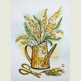 Мимоза. Серия "Botanical Secrets"