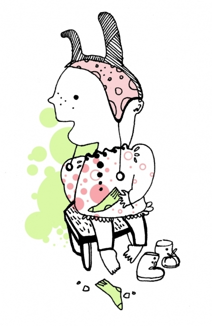 на прогулку