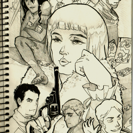 страница скетчбука