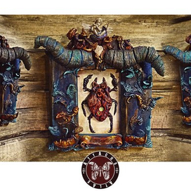 Новый жук из нашей коллекции волшебных насекомых "Dulcoratur", что в переводе с латинского  означает "Сердечный".