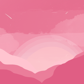 инопланетный пейзаж