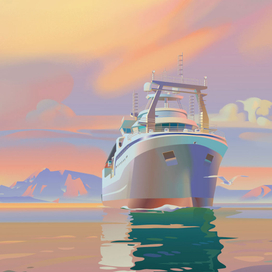 Обложка. ОкеанРыбФлот