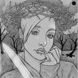 портрет девушки