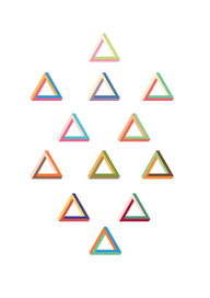 Композиция из невозможных треугольников №2