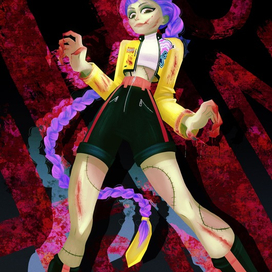 Фан-арт Руми из мультфильма "К-поп охотницы на демонов"