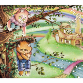 Енотики на дереве