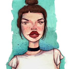 Портрет девушки