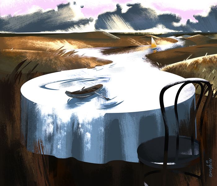 Сюрреалистический пейзаж