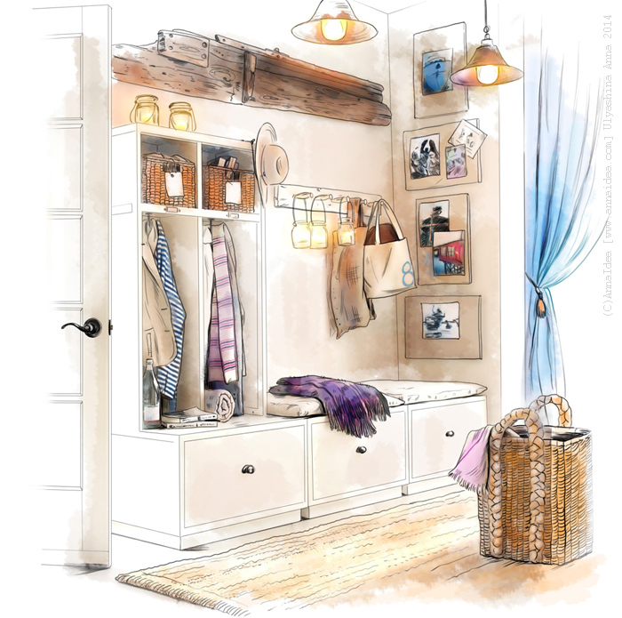 ПРИХОЖАЯ. серия "Интерьеры"