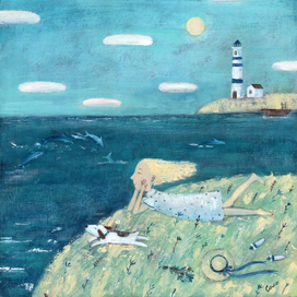 У моря, у синего моря