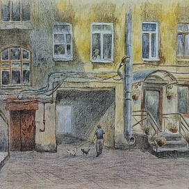 Питерский дворик
