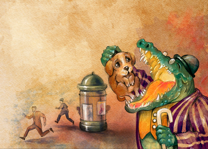  К. И. Чуковский "Крокодил"