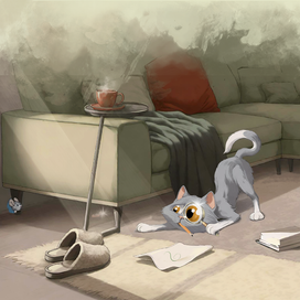 Иллюстрация к детской книге VI