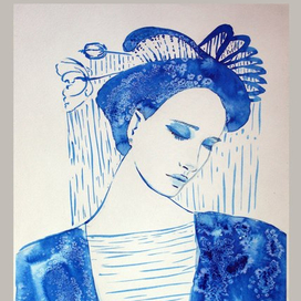 Портрет подруги)