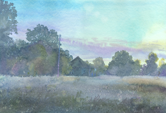 На рассвете