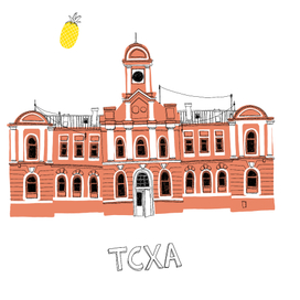 Зарисовки домов для статьи в журнал 