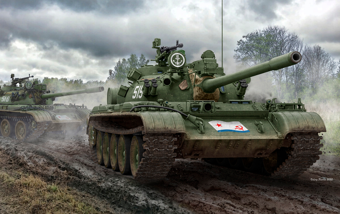 T-55A ( box art for RFM )